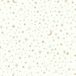 RoomMates Wallpaper Gold Twinkle Little Star