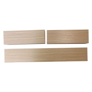 24   12 Light Wood Basic Wall Shelf Set 3pc by Place   Time
