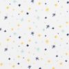 Sparkles on White Anti Pill Fleece Fabric by POP!