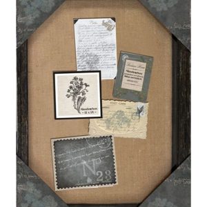 Enchante 11 14 Distressed Black Molding Shadowbox Frame