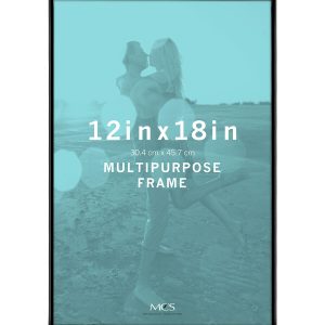 MCS Industries Single Image Multipurpose Frame 12  x 18  Black