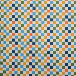 POP! Checkerboard Multi color Super Snuggle Flannel Fabric