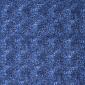 Blue Scalloped Tiles Quilt Cotton Fabric by Keepsake Calico