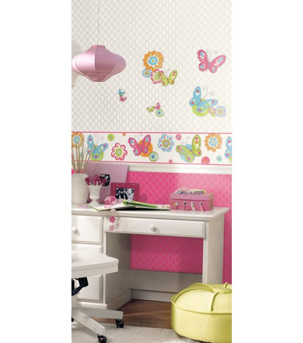 RoomMates Wall Decals Brushwork Butterfly - Image 2