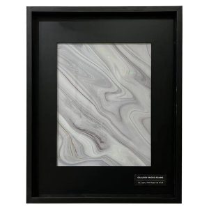 Innovative Creations Black Wooden Frame with Mat 16 20