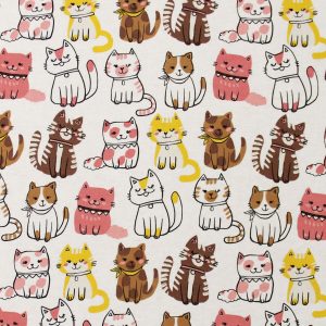 Cute Cats Super Snuggle Flannel Fabric