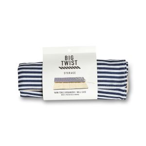 18 x 19 Blue   White Stripes Hook Organizer Case by Big Twist
