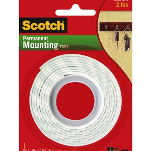 Scotch 1 x 50 Permanent Mounting Tape