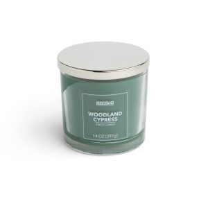 14oz Woodland Cypress Scented Jar Candle by Hudson 43