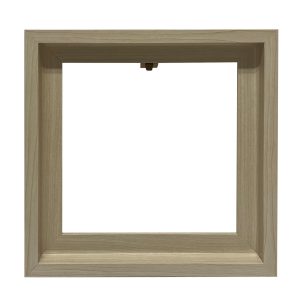 10 x 10 Natural Canvas Float Frame by Place   Time