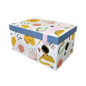 9 Sew   Craft Rectangle Box With Elastic Strap by Hudson 43