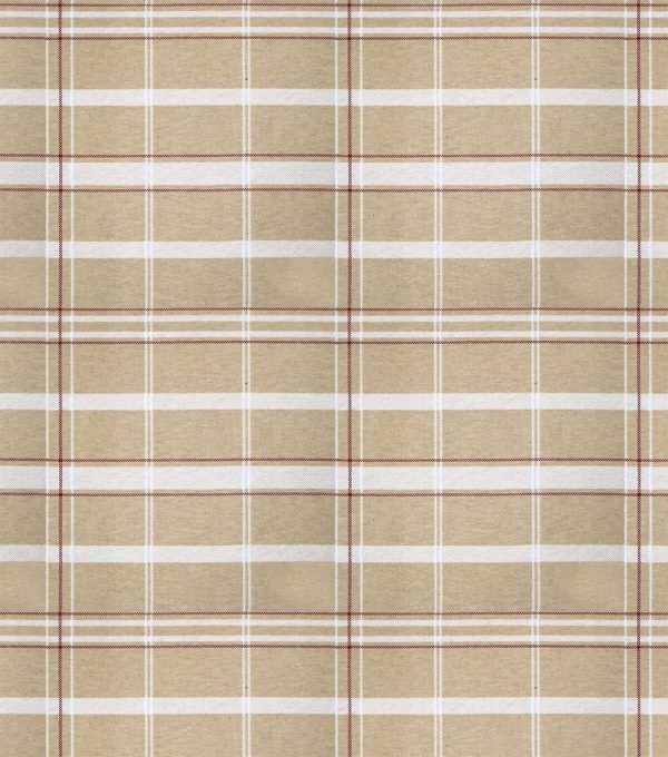 Brown Plaid Super Snuggle Flannel Fabric
