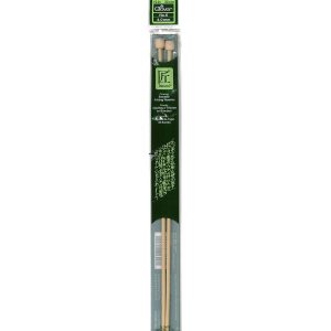 Clover 13 Bamboo Size 6 Single Point Knitting Needle Set