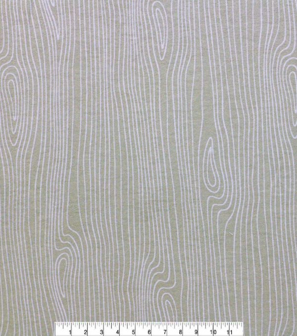 Woodgrain Super Snuggle Flannel Fabric - Image 2
