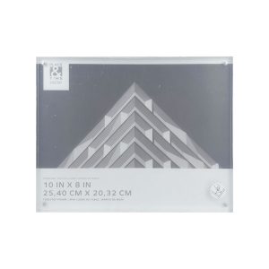 10 x 8 Clear Acrylic Tabletop Picture Frame by Place   Time