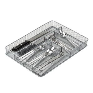 Honey Can Do 16  x 11  6 Compartment Mesh Drawer Organizer