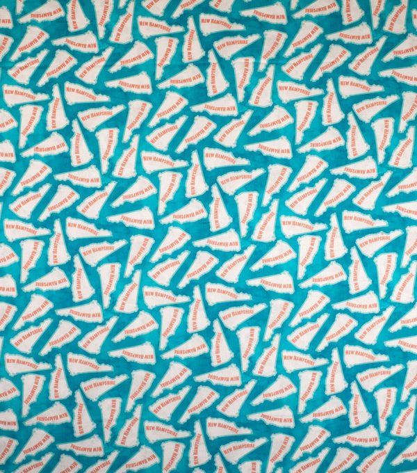 New Hampshire Cotton Fabric Tossed State - Image 2