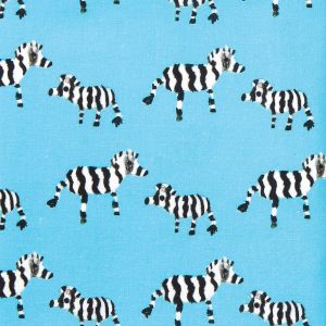St. Jude Zebras by Coraliz Cotton Fabric