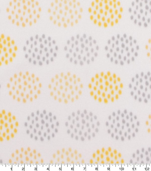 Baby Dots Blizzard Fleece Fabric - Image 2