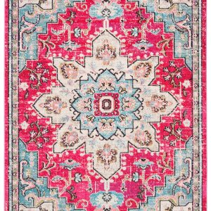 Safavieh Madison 473 Fuchsia / Blue 3  X 5  Sm. Rectangle