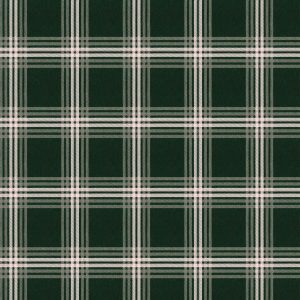 White   Green Plaid Super Snuggle Christmas Flannel Fabric