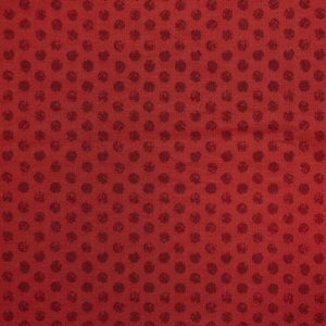 Dots on Dark Red Cotton Fabric by Keepsake Calico