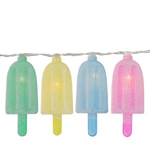 Northlight 10 Count LED Pastel Ice Pop String Lights