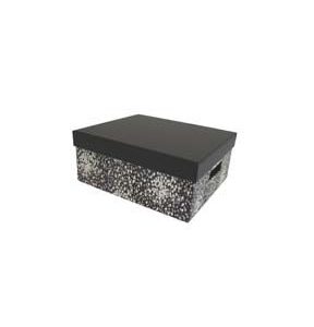 11 Geometric Rectangle Box With Cut Out Handles by Place   Time