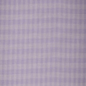 Purple Gingham Easter Cotton Fabric