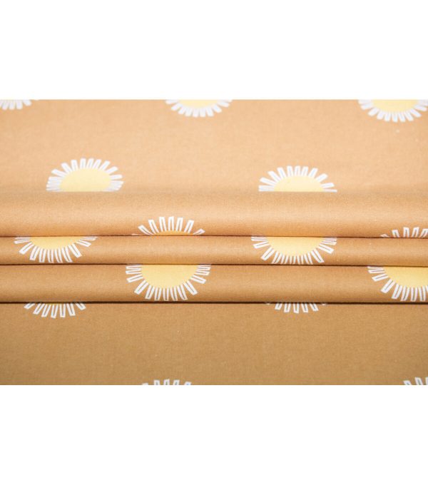 Super Snuggle Tossed Suns Flannel Fabric - Image 3