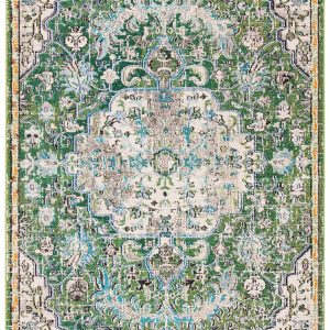 Safavieh Madison 447 Green / Turquoise 4  X 6  Sm. Rectangle