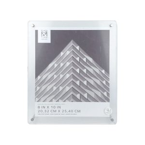 8 x 10 Acrylic Tabletop Picture Frame With Metal Legs by Place   Time