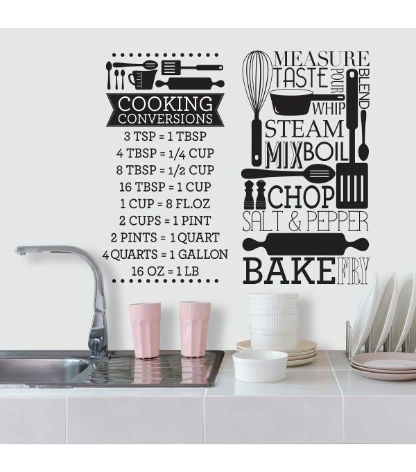 RoomMates Wall Decals Cooking Conversions - Image 3