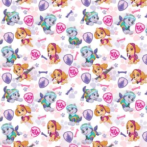 Paw Patrol Skye and Everest Cotton Fabric