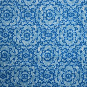 108 Blue Tonal Butterflies Blue Wide Flannel Fabric