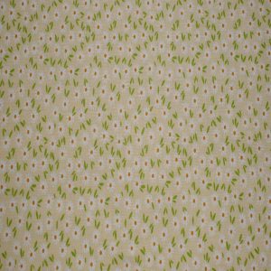 Packed Ditsy Floral on Peach Quilt Cotton Fabric by Quilter s Showcase