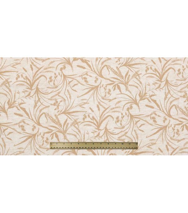 108 Brown Wheat Wide Flannel Fabric - Image 4