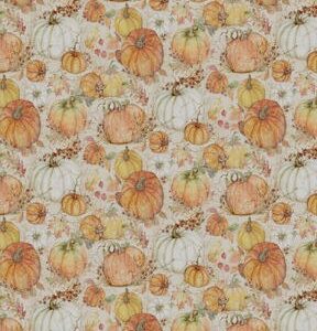 Susan Winget Pumpkins Fall Cotton Fabric