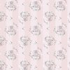 Lady and the Tramp Flannel Fabric Stripe