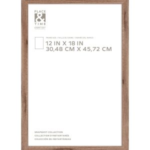 12 x 18 Snapshot Walnut Wall Frame by Place   Time