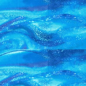 Fabric Traditions Blue Ocean Quilt Cotton Fabric by Keepsake Calico - 1