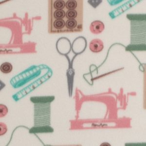 Sewing Icons Blizzard Fleece Fabric