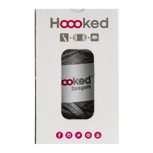 Hoooked Zpagetti Gray Macrame Hanging Basket Kit
