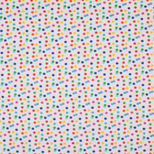 Confetti Dots Multi Celebration Cotton Fabric