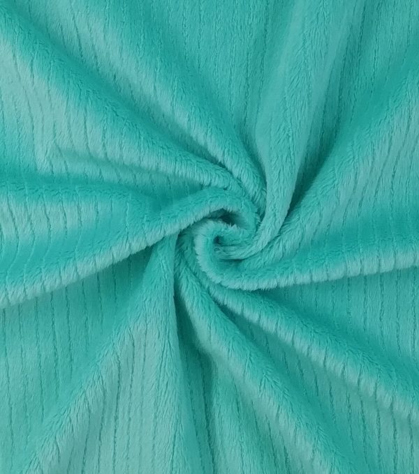 Soft   Minky Fleece Fabric Stripes - Image 2