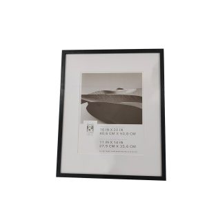 16 x 20 Matted to 11 x 14 Black Wall Frames 3pk by Place   Time