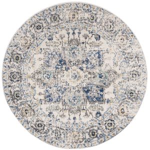 Safavieh Madison 603 Grey / Ivory 5 3 X 5 3 Round