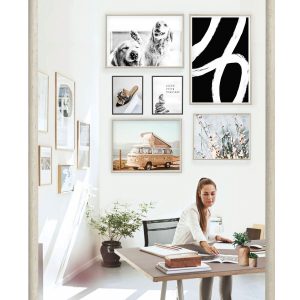 18 x 24 White Bullnose Poster Frame by Place   Time