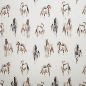 Horses Super Snuggle Flannel Fabric