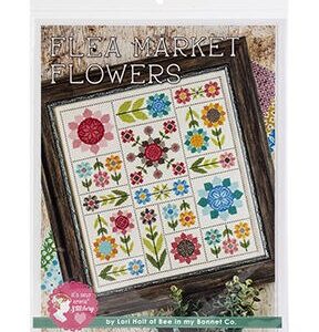 It s Sew Emma 111 x 17 Flea Market Flowers Cross Stitch Pattern